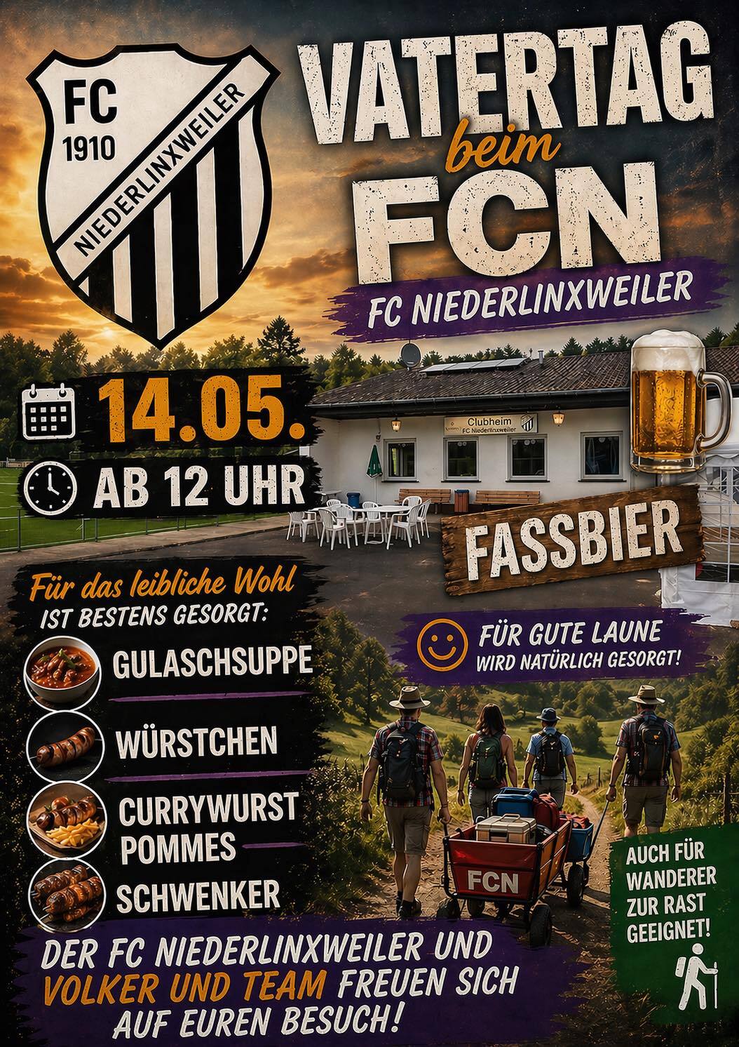 Info Vatertag 2026 in Niederlinxweiler
